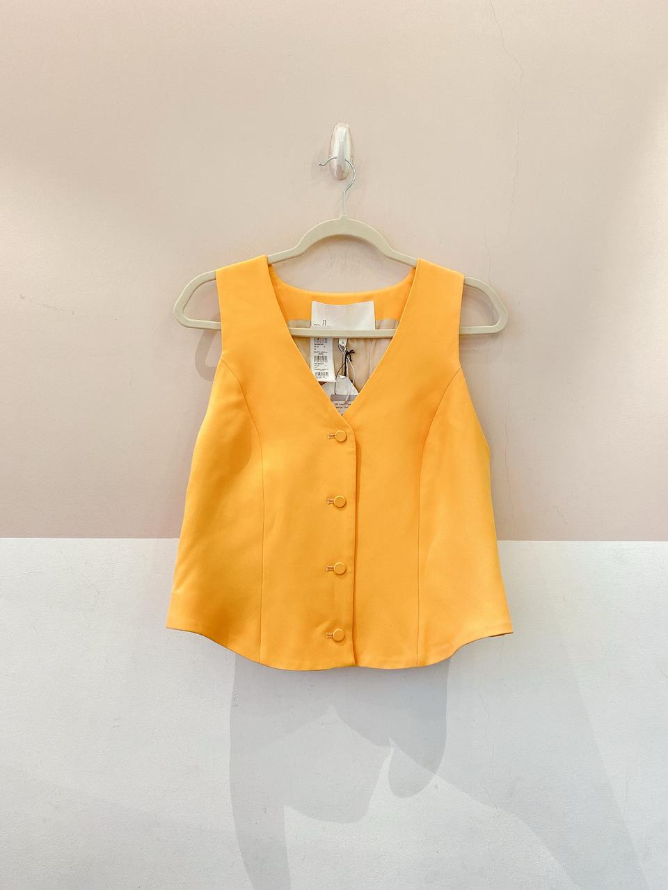 Colete laranja crepe NK G
