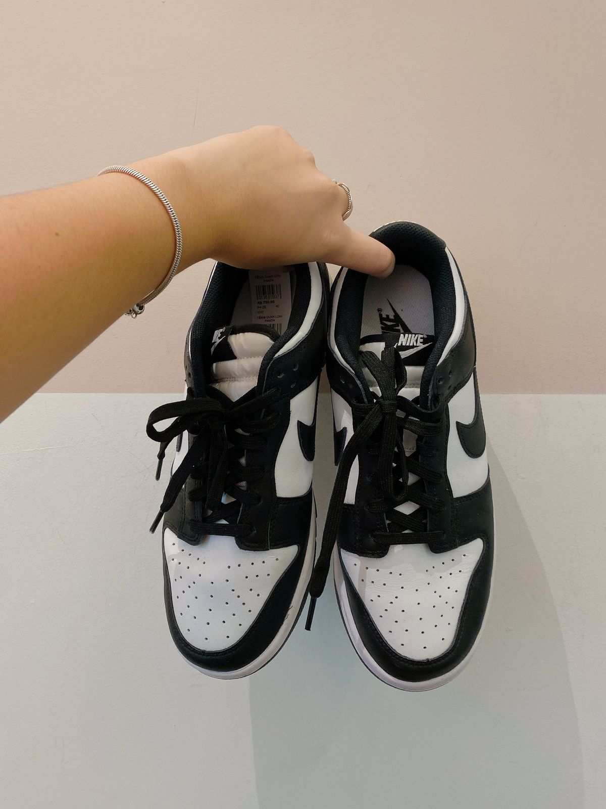 Tênis dunk low panda Nike 38