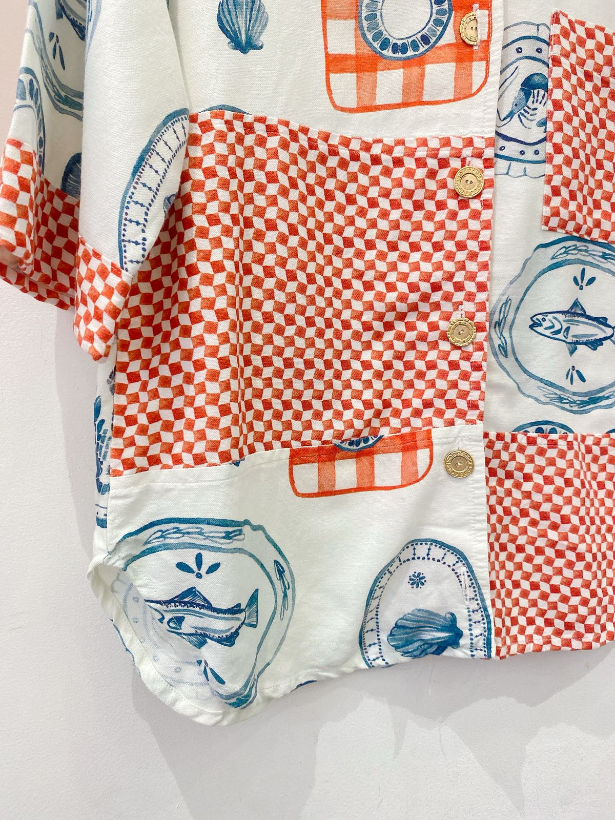 Blusa estampada Anpô M