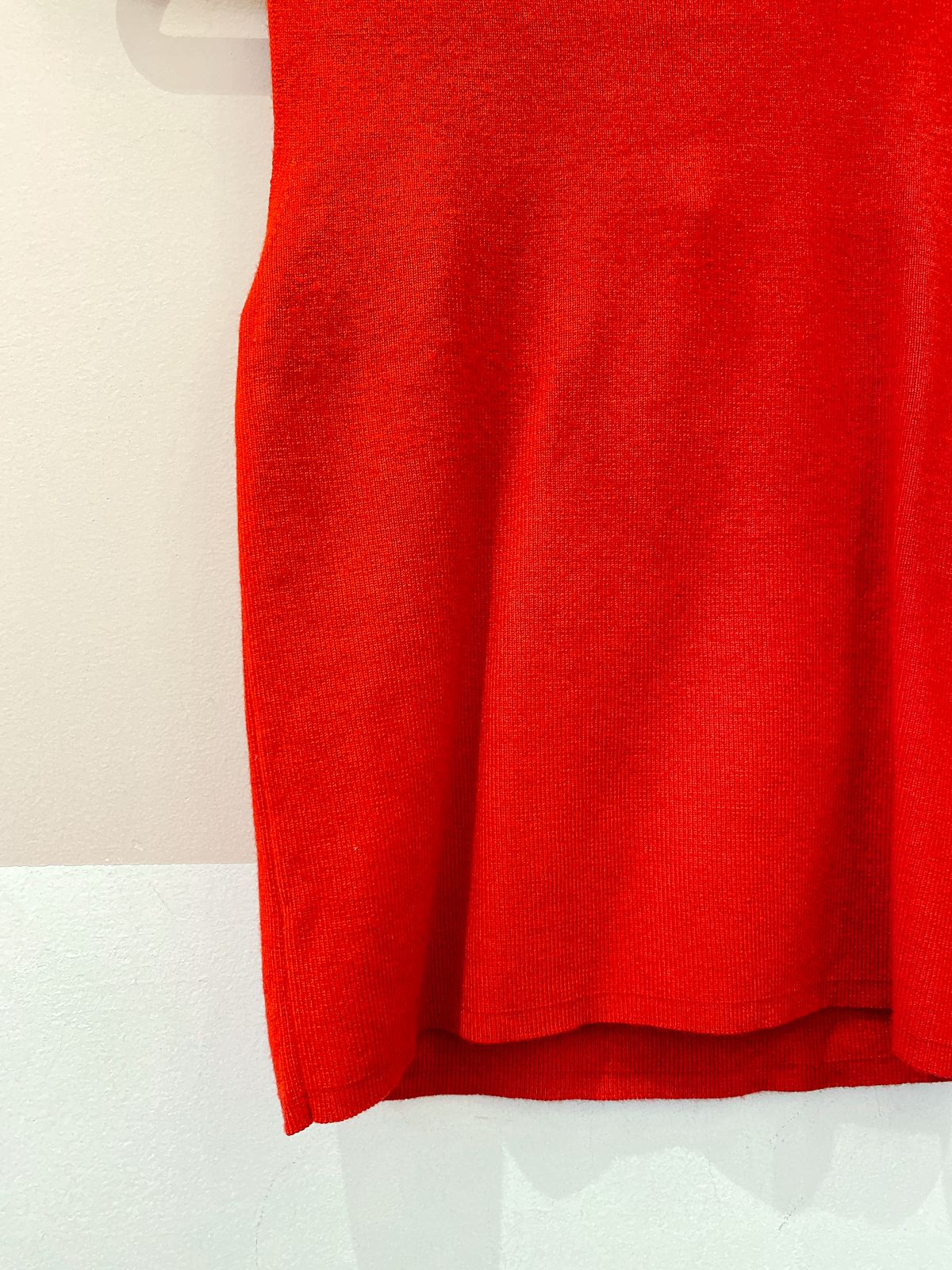 Blusa tricot vermelha C&A P
