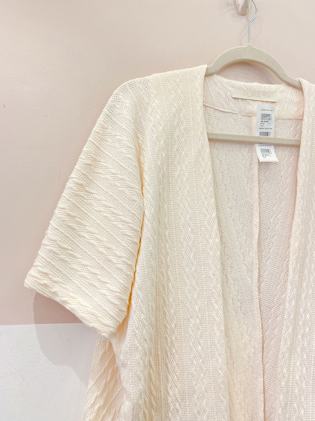 Kimono tricot off Pura P