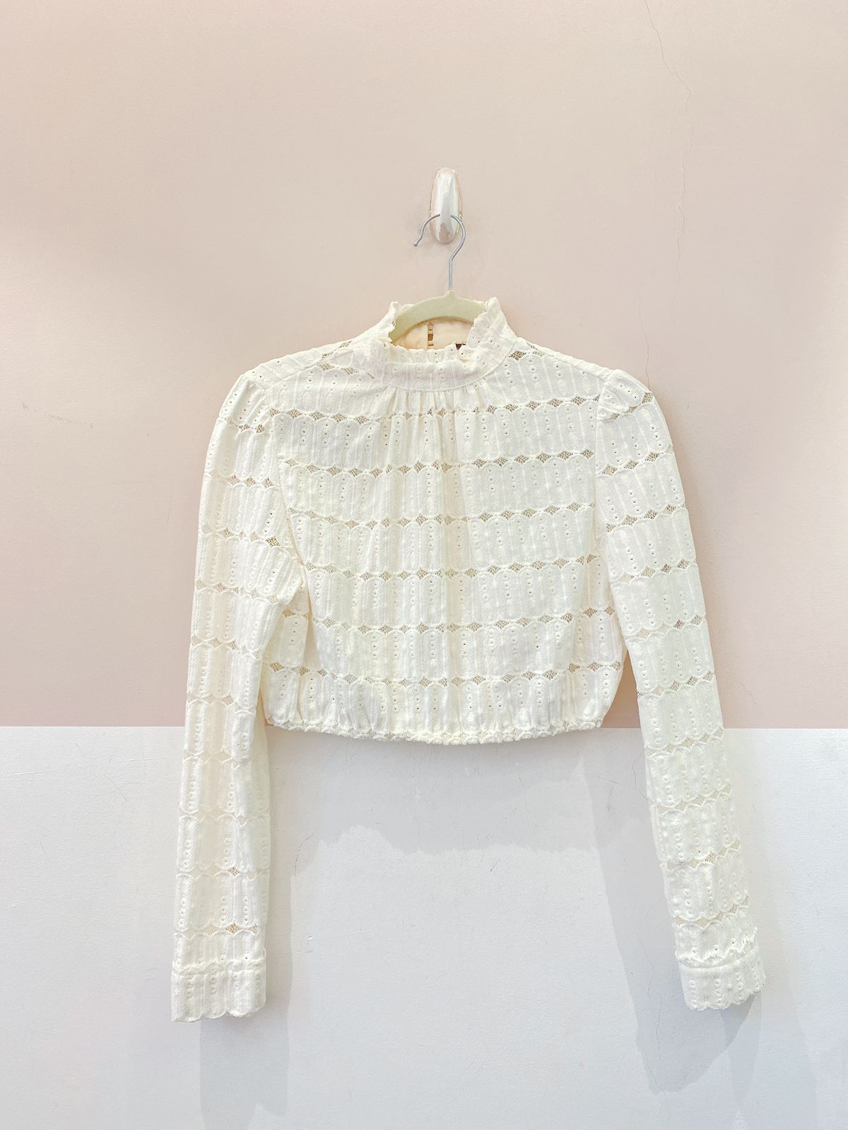Camisa renda off Mixed P