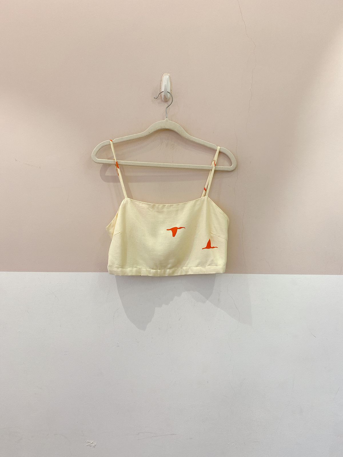 Cropped estampa passáros Dress To M